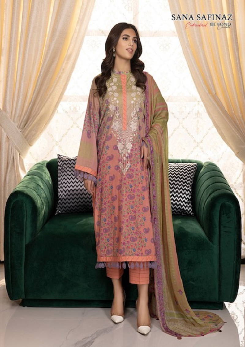 Sana Safinaz Beyond Casual Wear Lawn Cotton Pakistani Dress Material Wholesale Shop In Surat